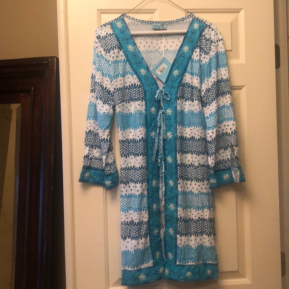 Letarte open front cover up tags new not worn